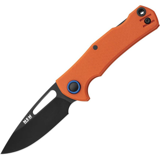 MKM-Maniago LVPOR LOV Lockback Knife Orange Handles