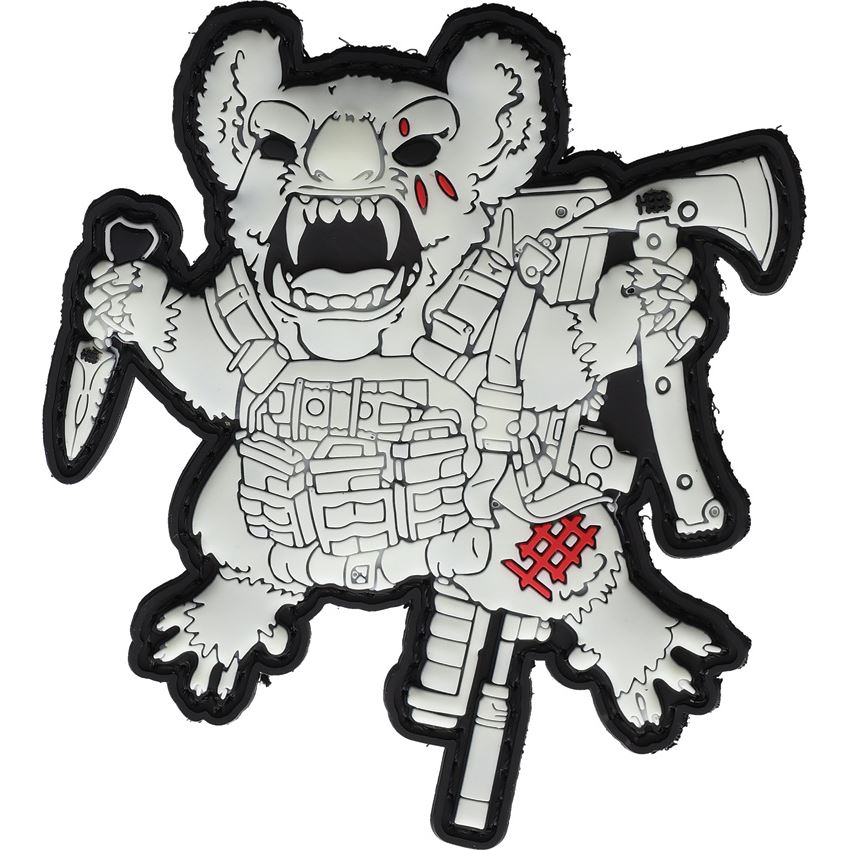 Halfbreed P2024 GITD Drop Bear Morale Patch