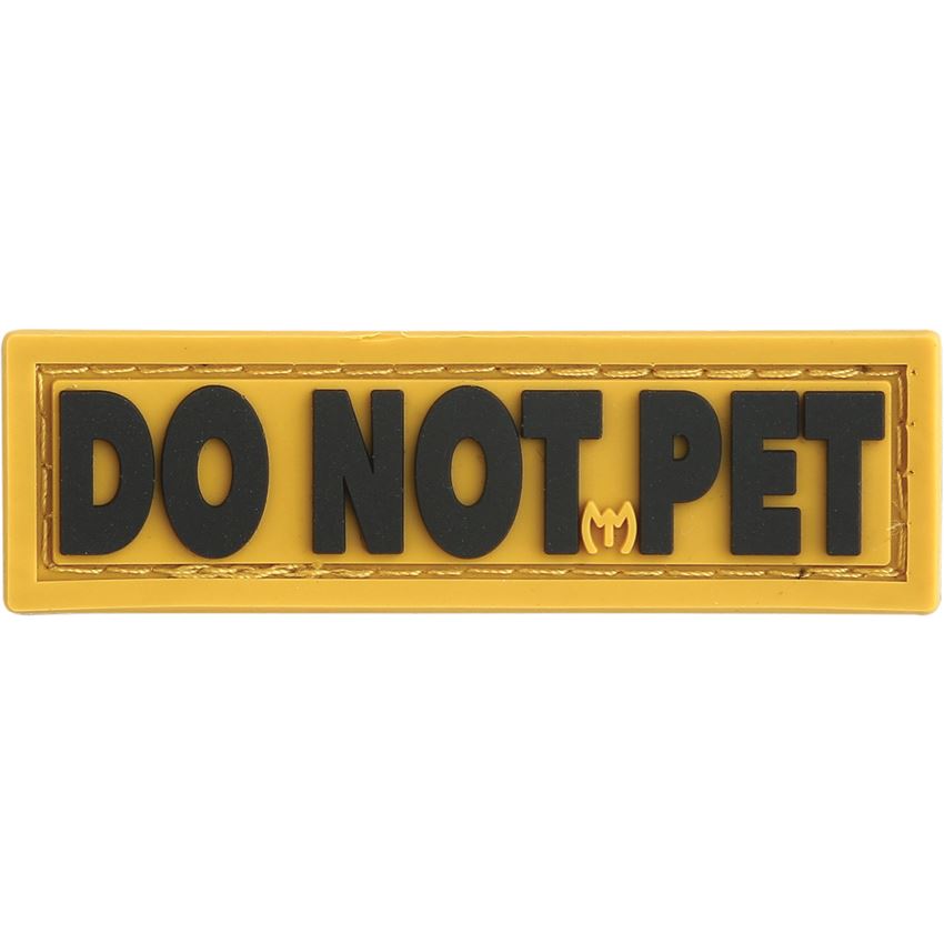 Maxpedition DNPTC Do Not Pet Patch Full Color