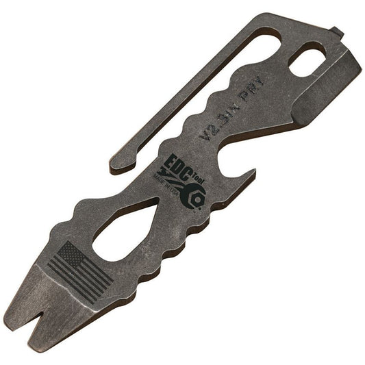 EDC Tool PB3TRW 3 inch Pry Bar Multi Tool Tumbled