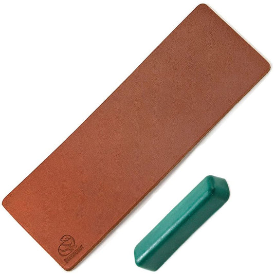 Beavercraft LS2P1 Leather Strop with Compound