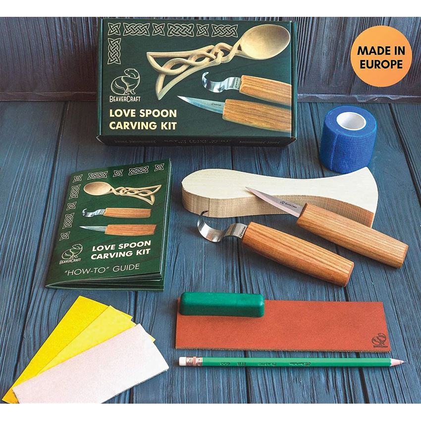 Beavercraft DIY04 Celtic Spoon Carving Kit