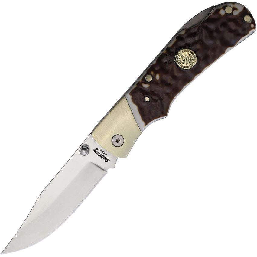 Schrade 1205106 Uncle Henry Lockback Knife Staglon Handles