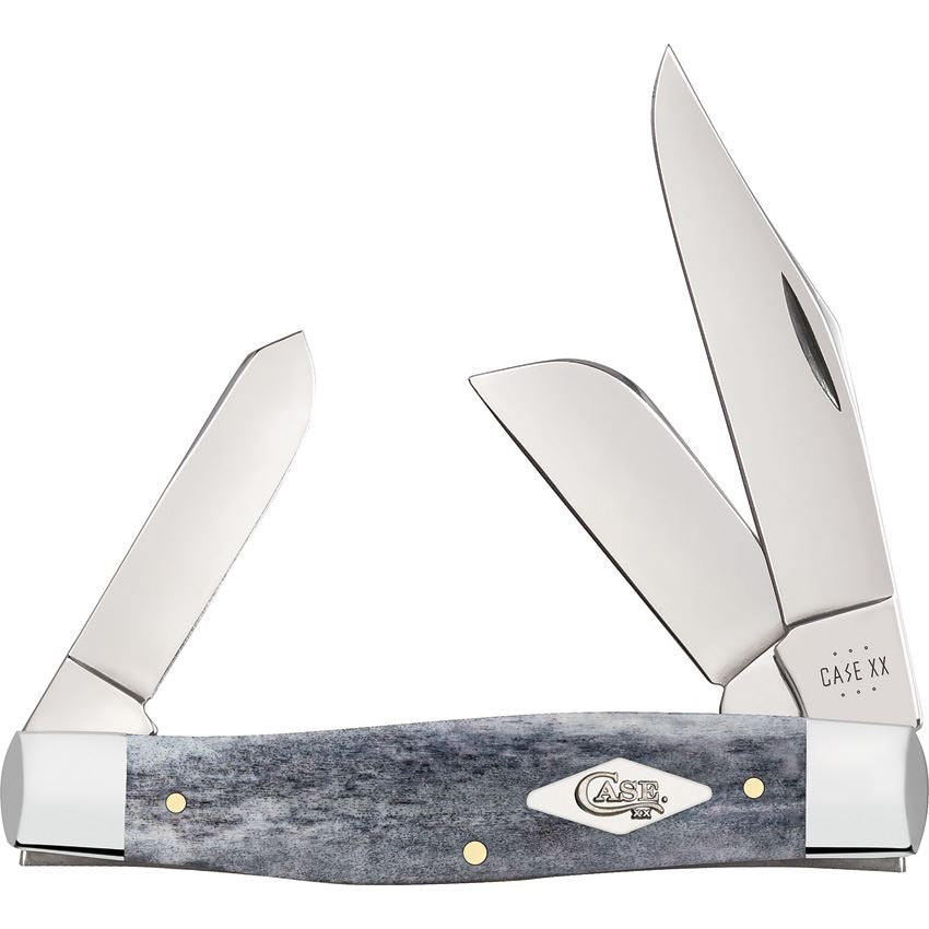 Case XX 34203 Large Stockman Knife Gray Bone Handles