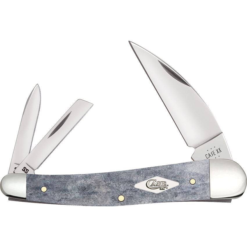 Case XX 34207 Seahorse Whittler Gray Bone