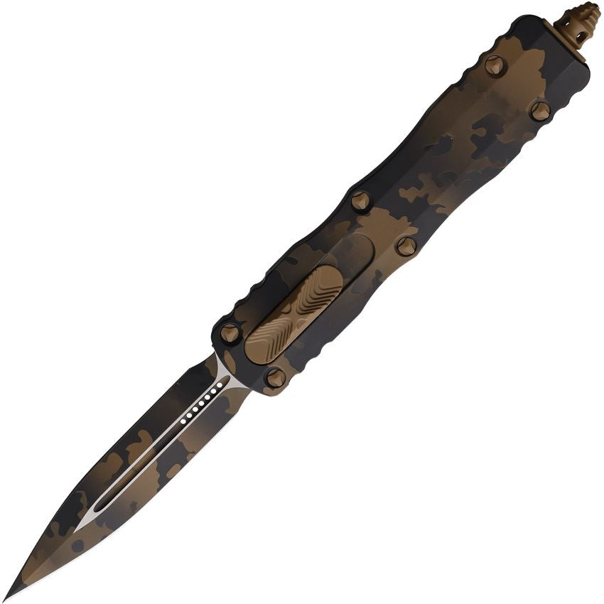 Microtech 2251CCS Auto Dirac Camo Double Edge Dagger OTF Knife Camo Handles