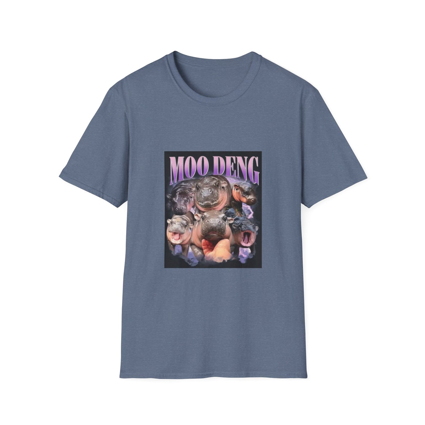 Moo Deng Unisex Softstyle T-Shirt