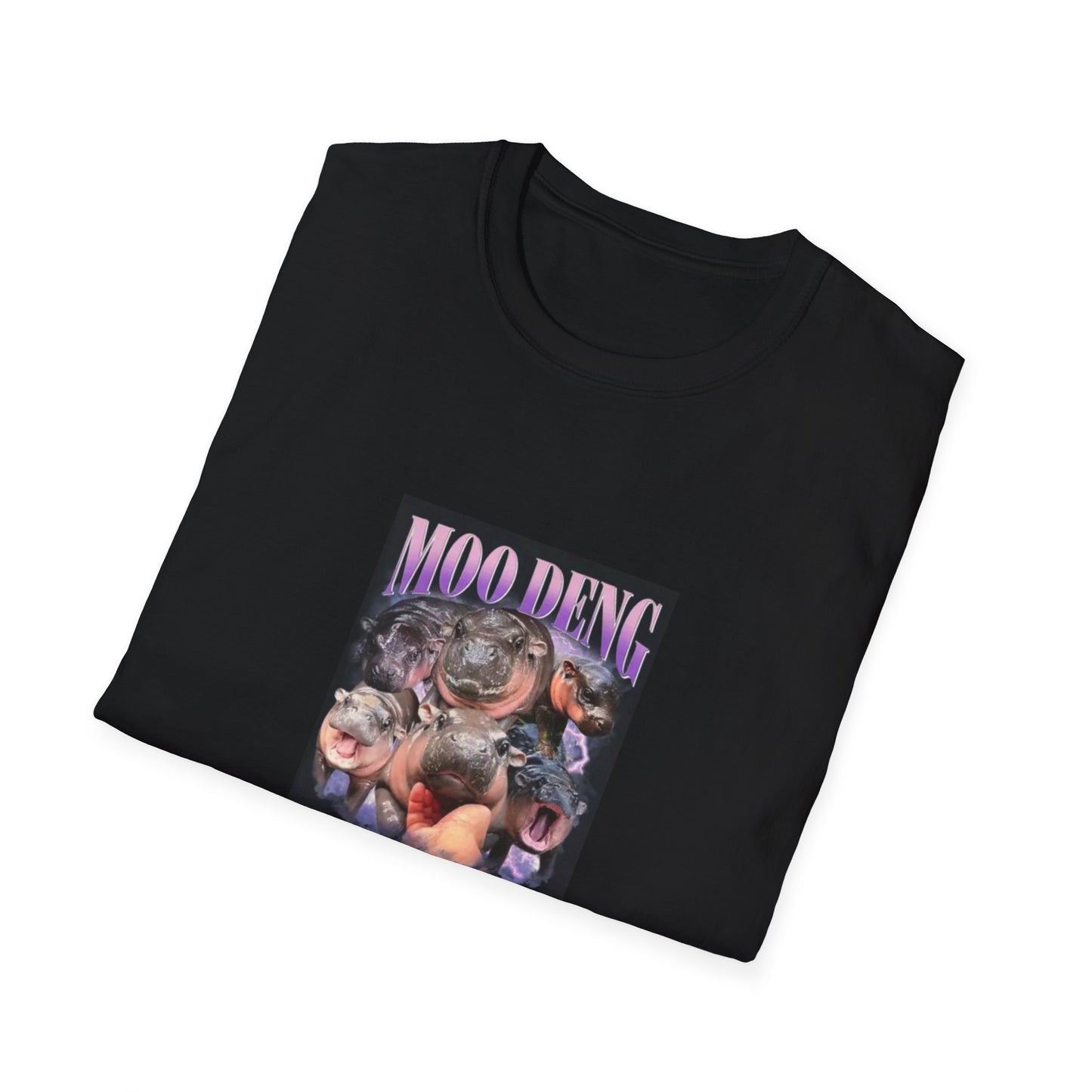 Moo Deng Unisex Softstyle T-Shirt