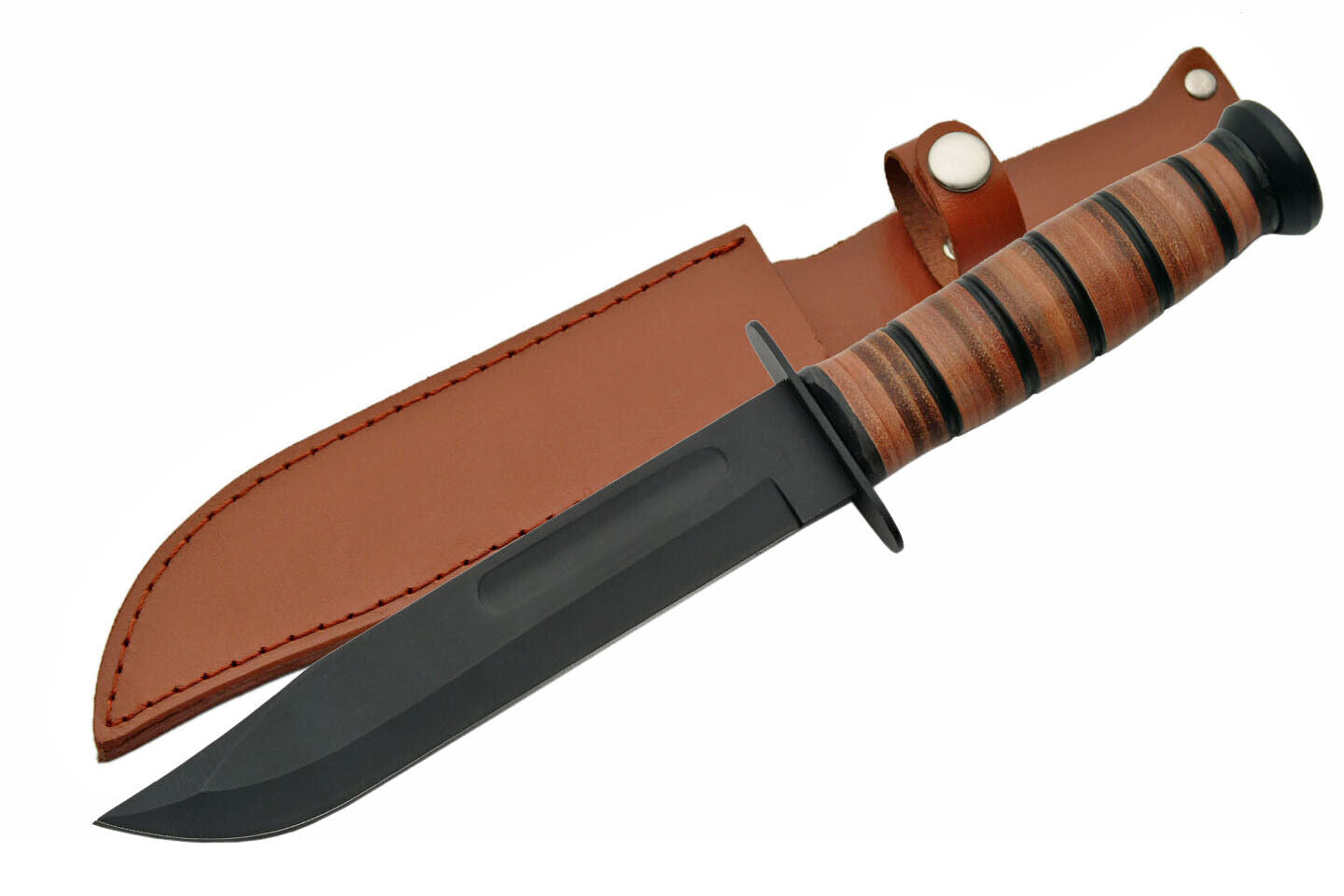 Authentic WWII USMC Style Combat Trench Knife with Sheath - Perfect for Collectors and Enthusiasts