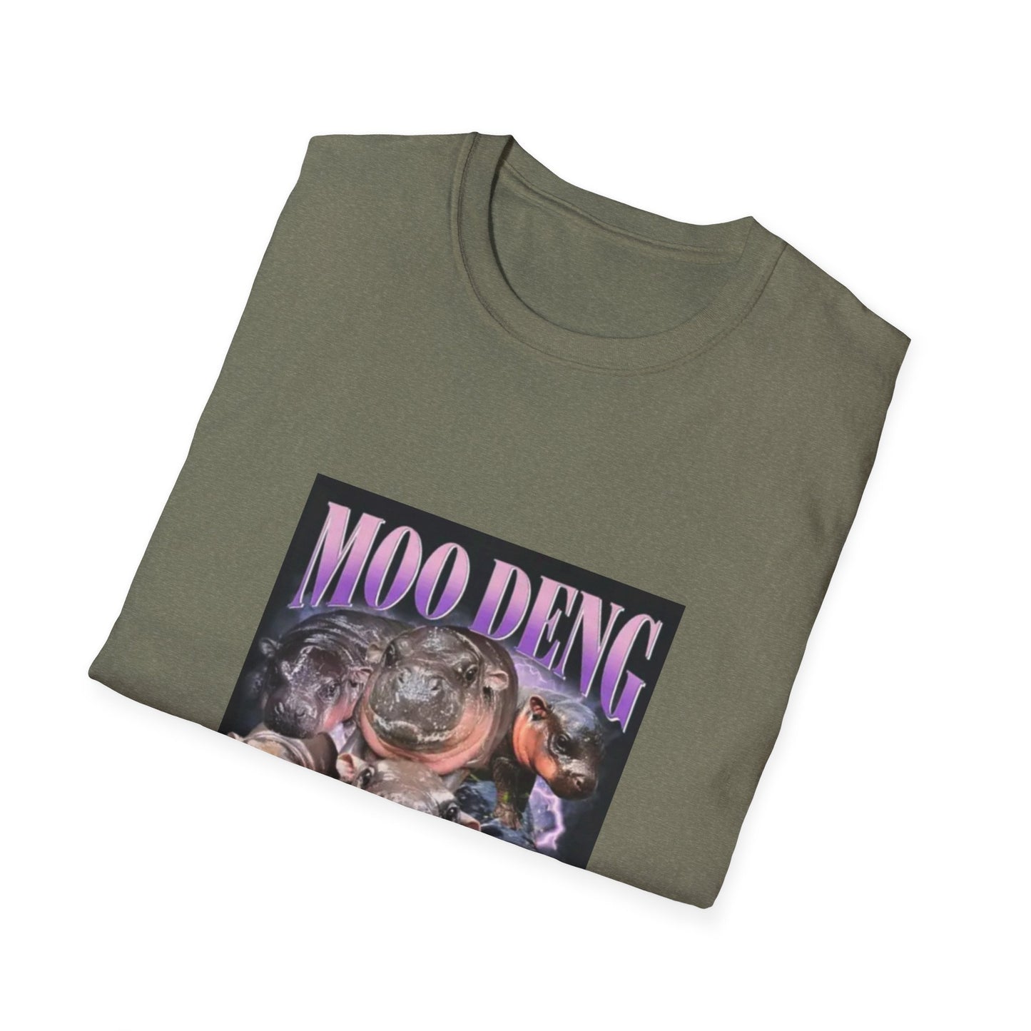 Moo Deng Unisex Softstyle T-Shirt