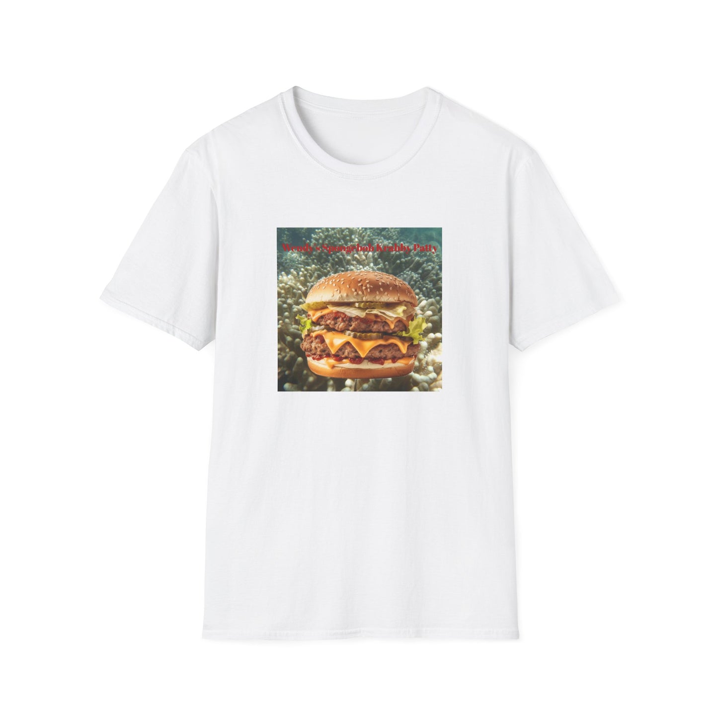 Wendy's Spongebob Krabby Patty Unisex Softstyle T-Shirt