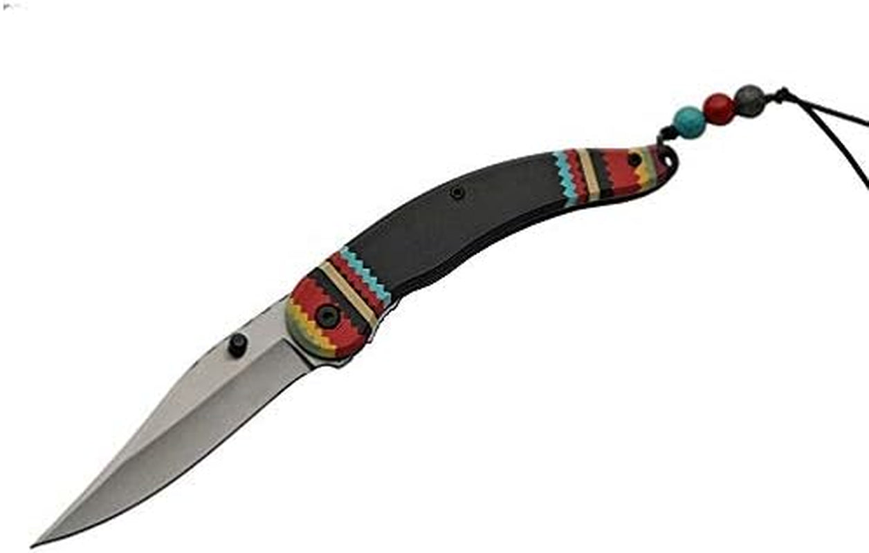 4.75" Inner Spirit Southwestern Style Assisted Opening Folding Knife