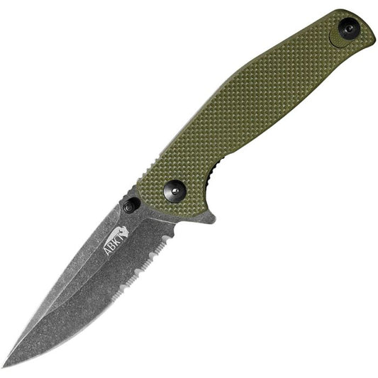 ABKT Tac Catalyst Linerlock Green