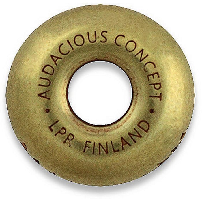 AuCon Smiley Bead Brass