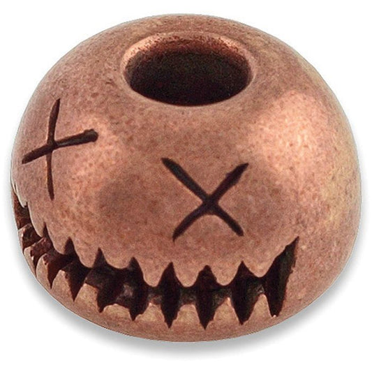 AuCon Smiley Bead Copper