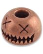 AuCon Smiley Bead Copper