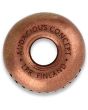 AuCon Smiley Bead Copper