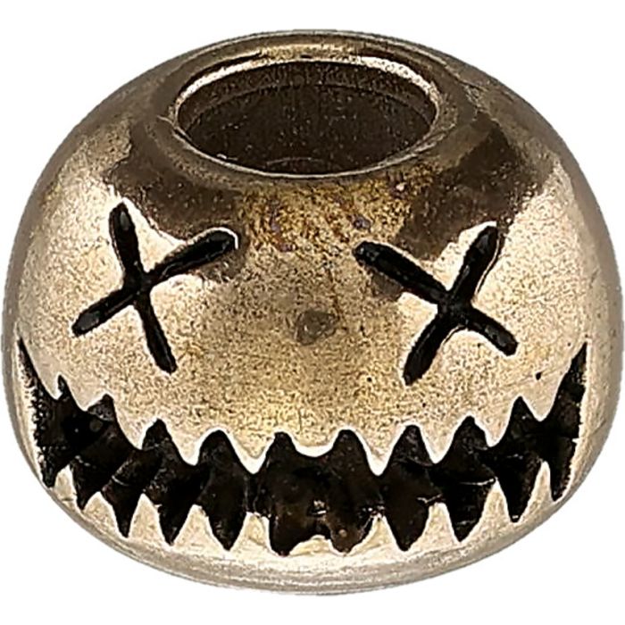 AuCon Small Smiley Bead Bronze