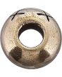 AuCon Small Smiley Bead Bronze