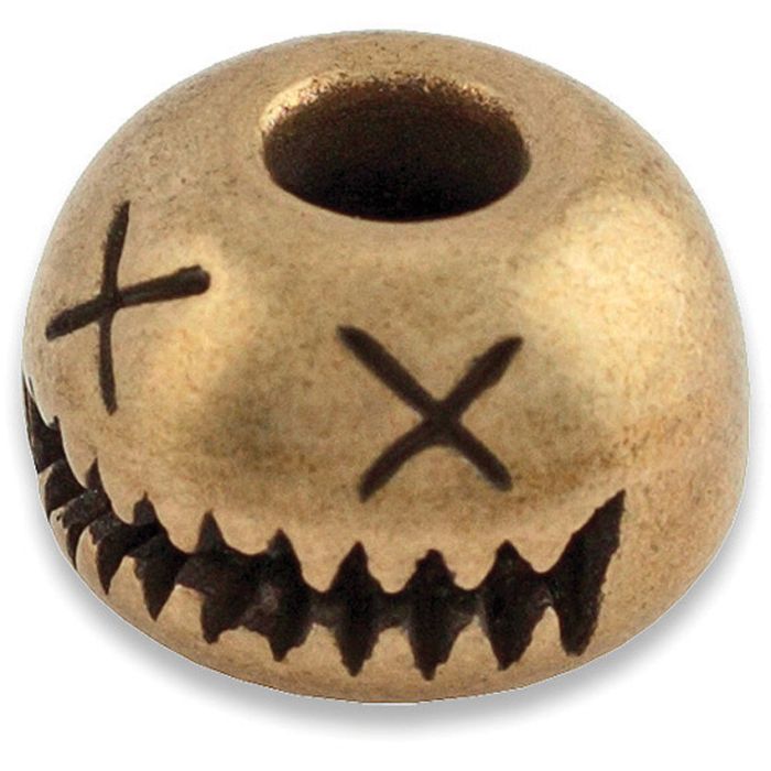 AuCon Smiley Bead Bronze