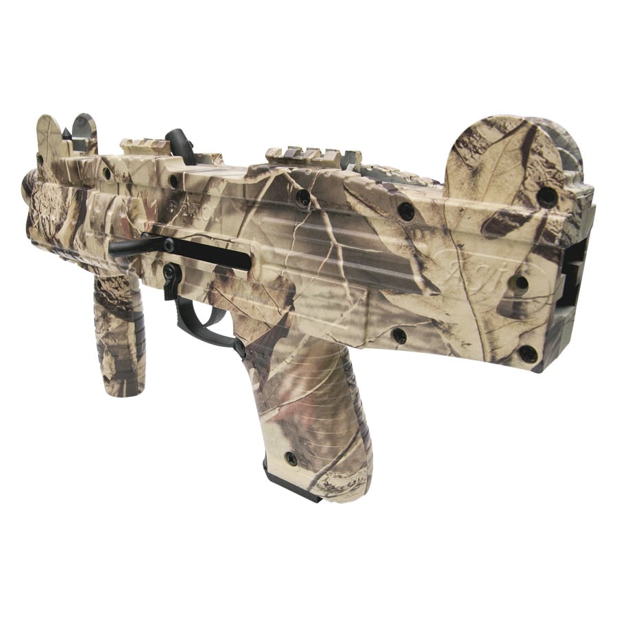 Camouflage ASI - UZI Fully Automatic Front Firing Blank Machine Gun