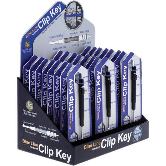 ASP Blue Line Clip Key Display