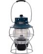 Barebones Living Railroad Lantern Ocean Blue