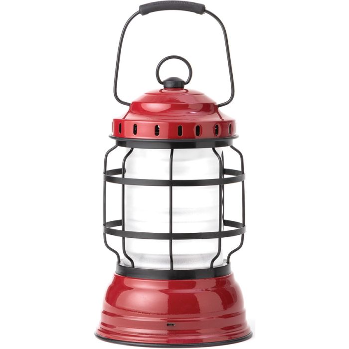 Barebones Living Forest Lantern Red