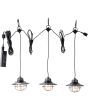 Barebones Living Edison String Lights Bronze