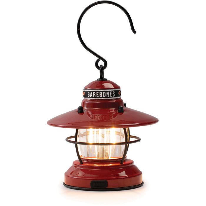 Barebones Living Edison Mini Lantern Red