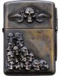 Bastinelli Creations Skulls Zippo Lighter Double