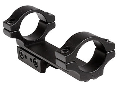 BKL 1-Pc Mount, 4&quot; Long, 1&quot; Rings, 3/8&quot; or 11mm Dovetail, Matte Black