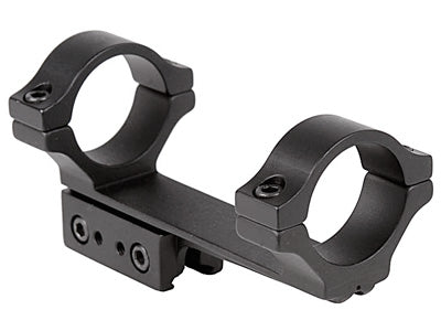 BKL 1-Pc Mount, 30mm Rings, 3/8&quot; or 11mm Dovetail, 4&quot; Long, Offset, Matte Black