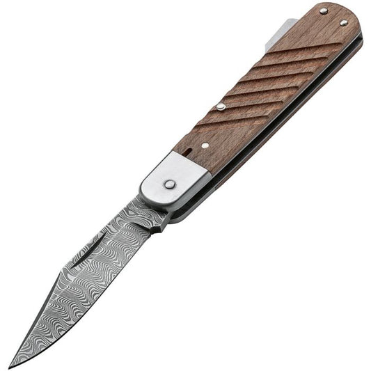 Boker Lockback Damascus