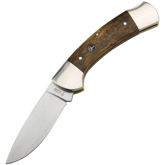 Boker 3000 Lockback Curly Birch