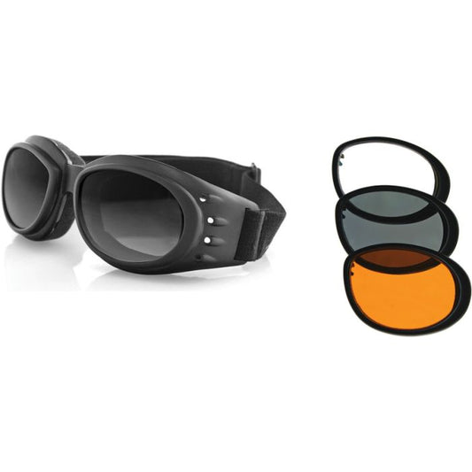 Bobster Cruiser 2 Goggle 3 Lenses