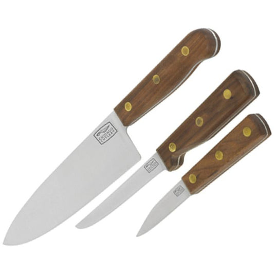 Chicago Cutlery Walnut Tradition 3 Piece Set