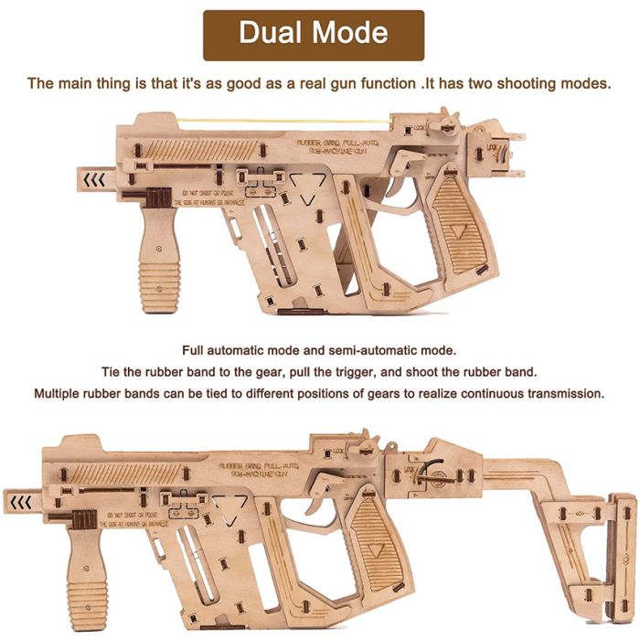 Caliber Gourmet Rubber Band Gun Puzzle