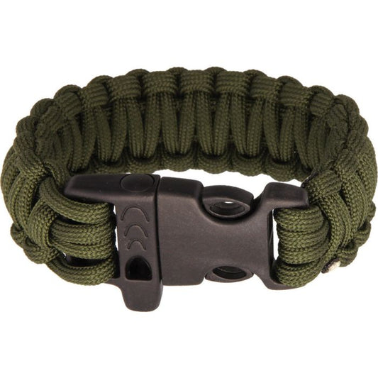 Combat Ready Survival Bracelet OD Green