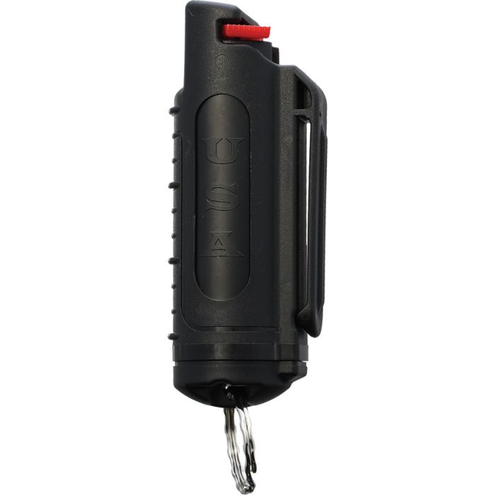 Police Force Tactical Pepper Spray 1/2 oz Hard Black