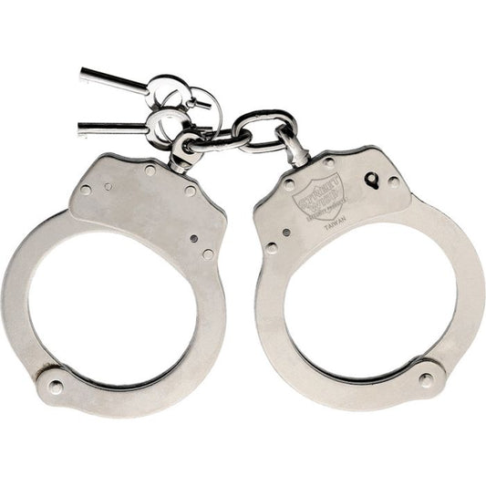 Streetwise Products Nickel Plated Steel Handcuffs