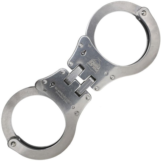 Police Force Tactical Stainless Hinged NIJ Handcuff