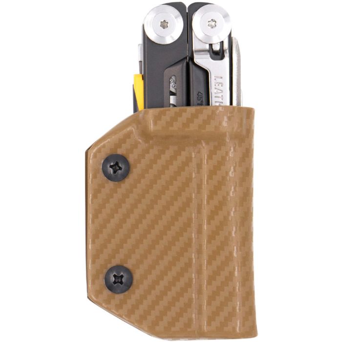 Clip & Carry Leatherman Signal Sheath Brown