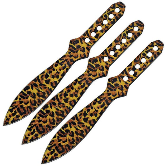 Rite Edge Throwing Knife Set Cheetah