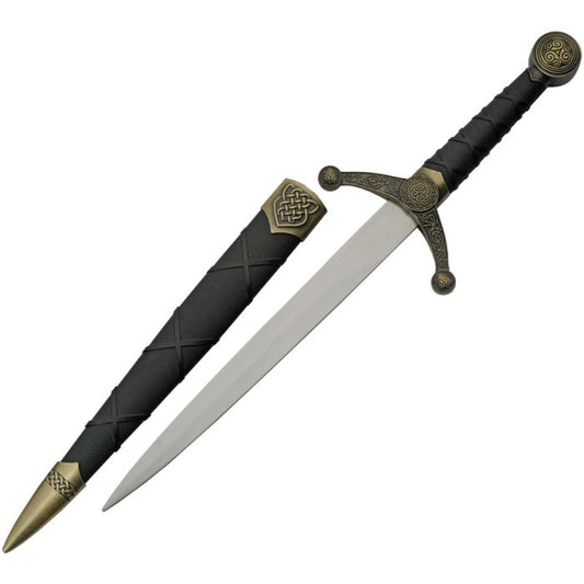 China Made Celtic Knot Dagger Gold