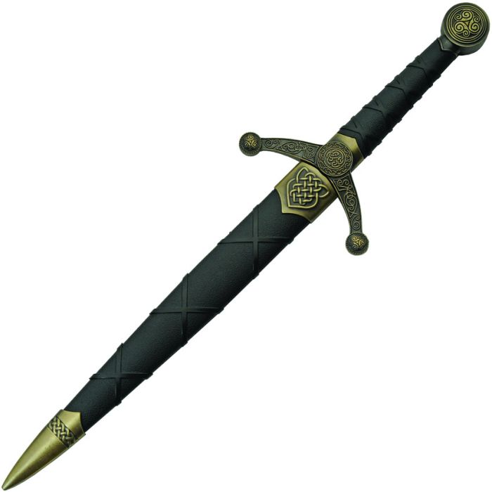 China Made Celtic Knot Dagger Gold