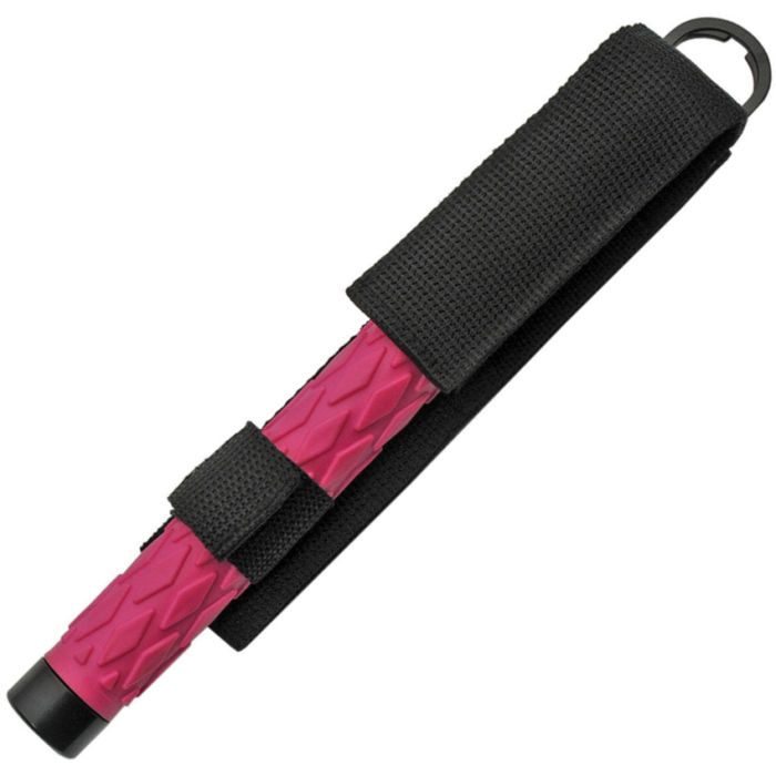 Kwik Force Collapsible Baton Pink/Blk 26