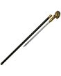 China Made Skull Sword Cane Brass