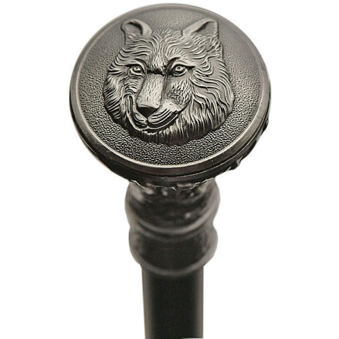 China Made Wolf Cane Metal Head