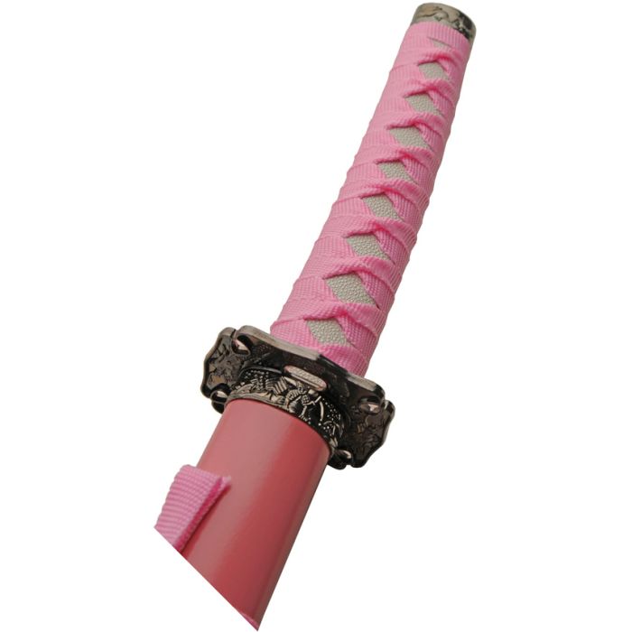 China Made Pink Dragon Katana Set 3pc